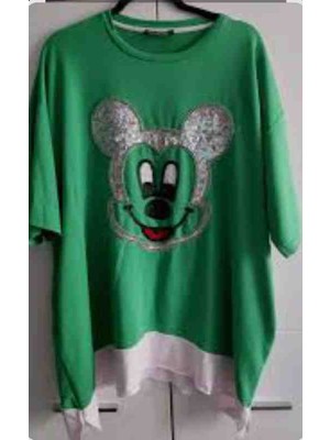 See More Mickey Mause Desenli Penye Tunik