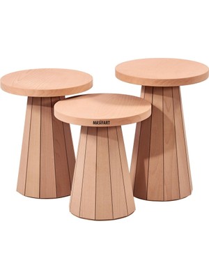 Masifart Digitus Kayın Line Zigon Cilasız Ham