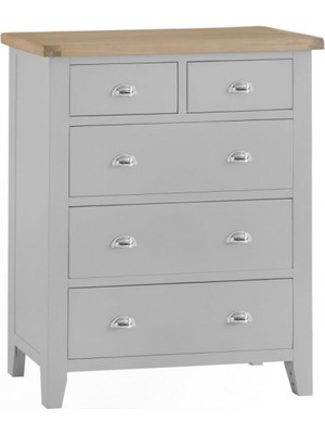 Masifart Mory 2 Üst 3 Alt Cekmeceli Şifonyer