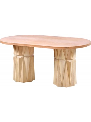 Masifart Albert 200 Lük Lexus Oval Masa Cilasız Ham