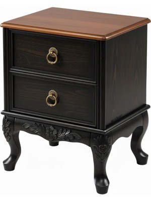 Masifart Janus King Geniş Oymalı Komodin