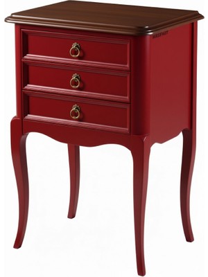 Masifart Vítal Rustik 3 Çekmeceli Komodin