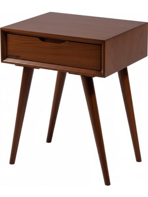 Masifart Placid Retro Tek Çekmeceli Komodin