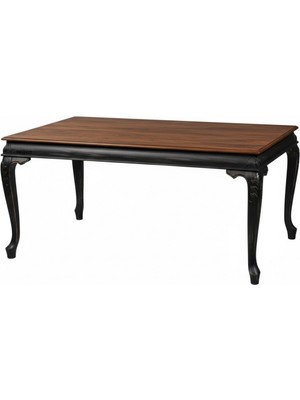 Masifart Novella 170 Lik Sabit Bombeli Oymalı Yemek Masası