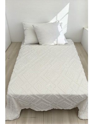 Vessino Home Elara Wellsoft Iskandinav Yatak Örtüsü 180X215 cm – Kalın, Yumuşak Dokulu, Özgün Desenli