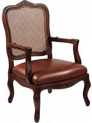 Masifart Lingua Hasırlı Italyan Oymalı Berjer