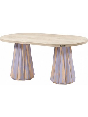 Masifart Miran 200 Lük Vega Oval Yemek Masası