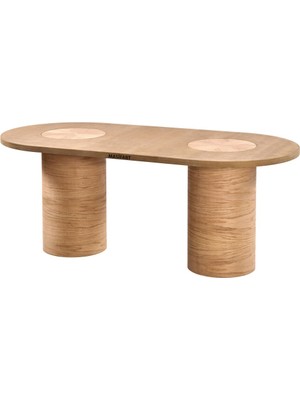 Masifart Vespa Truva Oval Masa Cilasız Ham