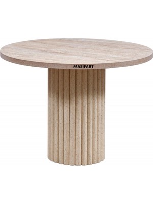 Masifart Yoko Yapay Traverten 90 Lık Ptt Masa