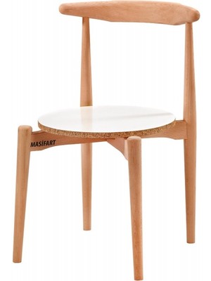 Masifart Angelic Koç Sandalye Cilasız Ham