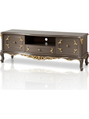 Masifart Opus 180 Lik Napoli Oymalı Tv Ünitesi