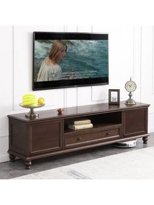 Masifart Küre Tek Çekmeceli Masif Plazma Tv Ünitesi