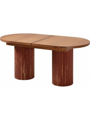 Masifart Mensa 180 Lik Oval Ptt Açılır Yemek Masası