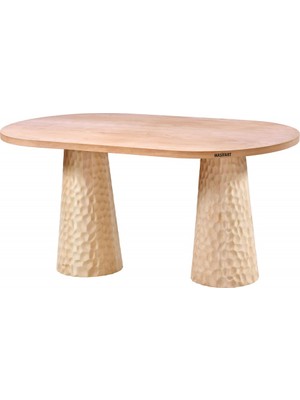 Masifart Pavor 200 Lük Petek Oval Masa Cilasız Ham