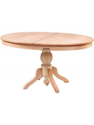 Masifart Rozet 150 Lik Oval Baba Açılır Masa Cilasız Ham