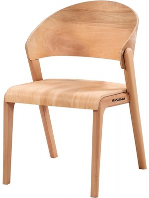 Masifart Presil Zendora Sandalye Cilasız Ham