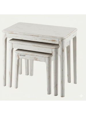 Masifart Corte Soft Mdf Zigon Sehpa