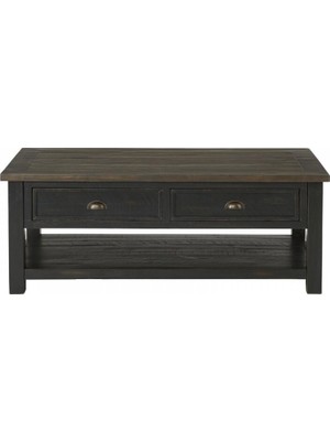 Masifart Seneca Ahşap Orta Sehpa