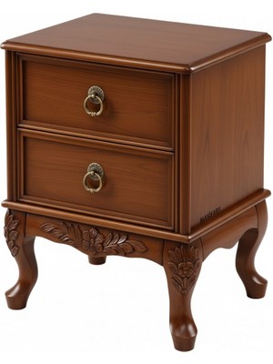 Masifart Janus King Geniş Oymalı Komodin