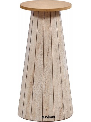 Masifart Jayla Yapay Traverten Line Dar Ayak