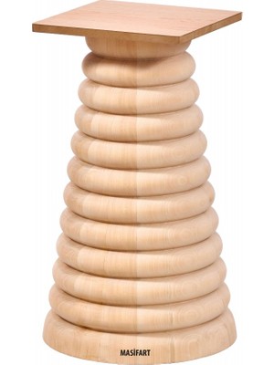 Masifart Brown Class Konik Ayak Cilasız Ham