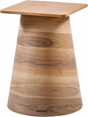 Masifart Arbor Ceviz Fıçı Ayak Cilasız Ham