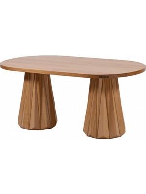 Masifart Miran 180 Lik Vega Oval Yemek Masası