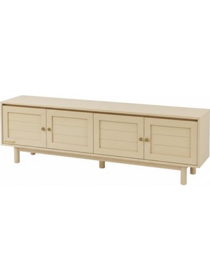 Masifart York 200 Lük Abelya Kayın Tv Sehpası