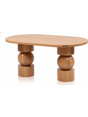 Masifart Eftina 180 Lik Bohem Oval Yemek Masası