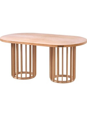 Masifart Nidus 200 Lük Meridyen Oval Masa Cilasız Ham