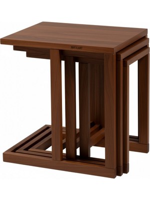 Masifart Prindio Ceviz C Zigon Sehpa