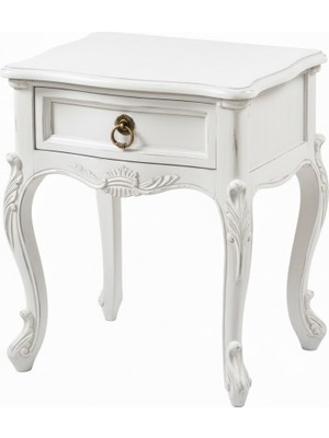 Masifart Octav Tek Çekmeceli Kristal Komodin