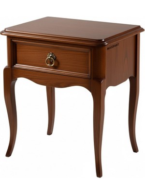 Masifart Scotia Rustik Tek Çekmeceli Komodin