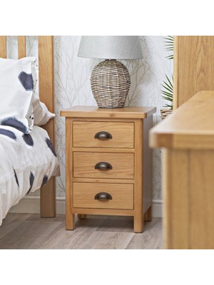 Masifart Alona 3 Çekmeceli Komodin