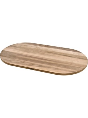 Masifart Pata Ceviz 160 Lık Oval Tabla Cilasız Ham