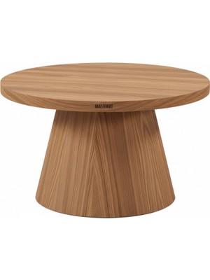 Masifart Prophe Ceviz Fıçı Orta Sehpa