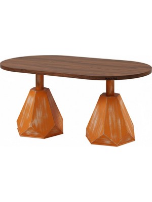 Masifart Guilie 200 Lük Pırlanta Oval Yemek Masası