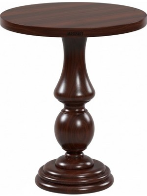 Masifart Plavia Yuvarlak Vazo Bistro Yemek Masası