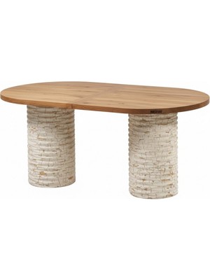 Masifart Bonus 200 Lük Suyolu Oval Yemek Masası