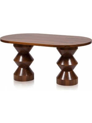 Masifart Alga 160 Lık Elmas Oval Yemek Masası