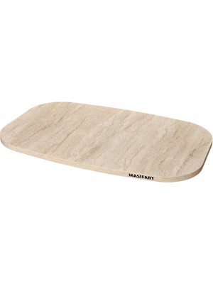 Masifart Feru Yapay Traverten 190 Lık Robus Tabla