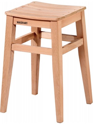 Masifart Aldyne Izgaralı Tabure Cilasız Ham