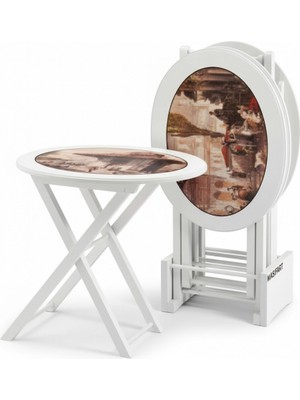 Masifart Candela No 26 Oval Çanta Zigon Sehpa