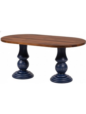 Masifart Orabil 200 Lük Vazo Oval Yemek Masası