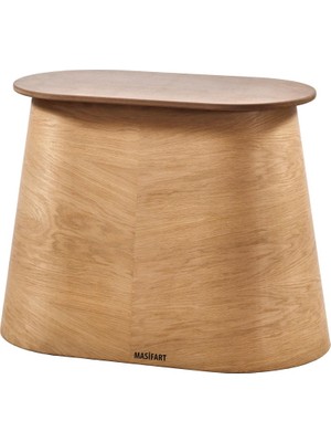 Masifart Color Meşe Robus Ayak Cilasız Ham