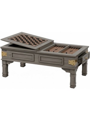 Masifart Decio Rustik Tavla Sehpa