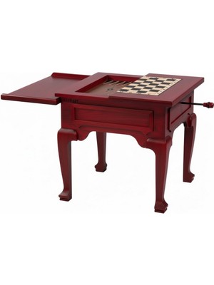 Masifart Gustel Kapaklı Küçük Tavla Sehpa