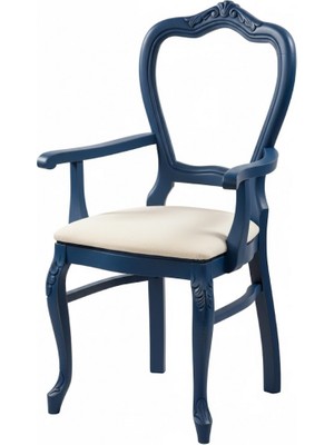 Masifart Cella Ayak Oymalı Kollu Sandalye