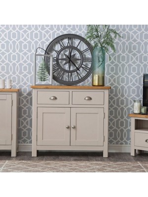 Masifart Lenti 90 cm 2 Cekmeceli  2 Kapaklı Şifonyer