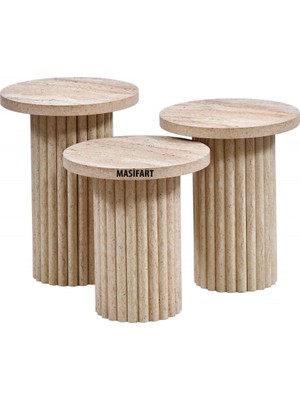 Masifart Serra Yapay Traverten Ptt Mantar Zigon